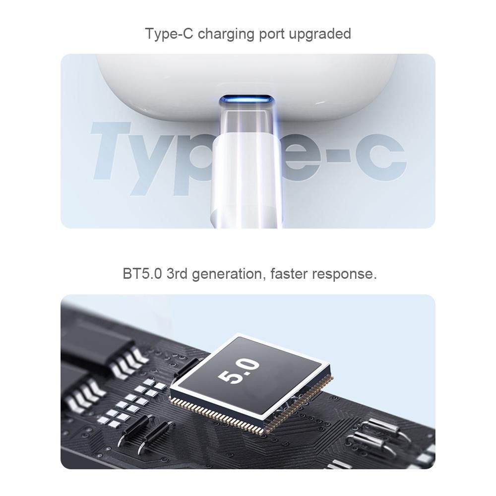 Lenovo LP40 TWS Earbuds Bluetooth 5.0 True Wireless Headphones Touch Control Sweatproof Sport Headset In-ear Earphones with Mic 230mAh Charging Case