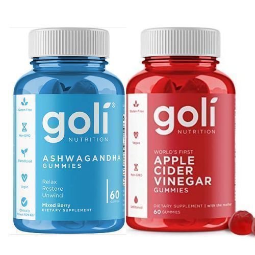 Ashwagandha Gummies PLUS Apple Cider Vinegar Gummies.