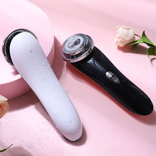 Ultrasonic Beauty Instrument LED Photon Skin Tightening Mesotherapy Face Cleansing Massage Face-lift Beauty Skin Care Tool
