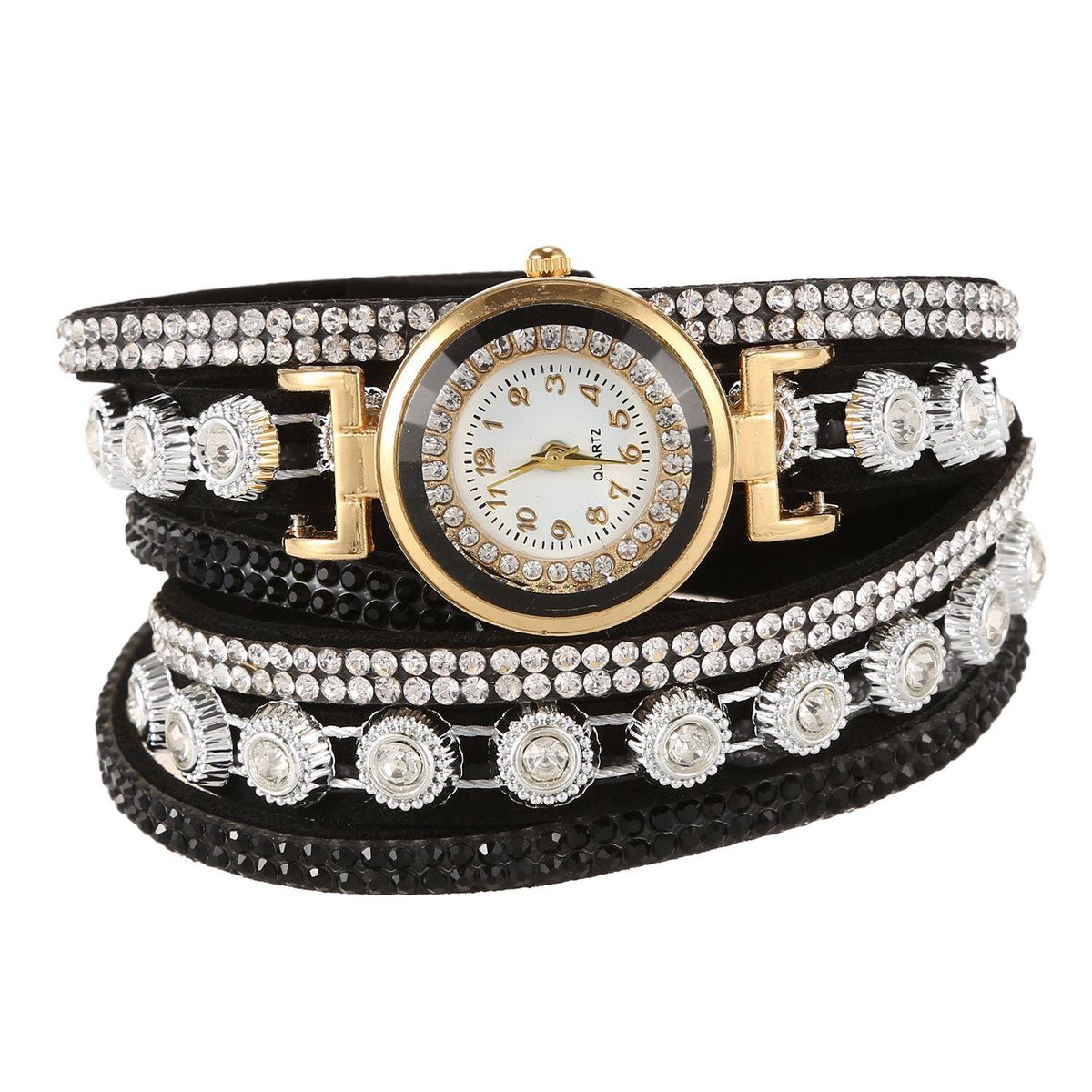 CCQ Brand Women RhineBracelet Watches Ladies Quartz