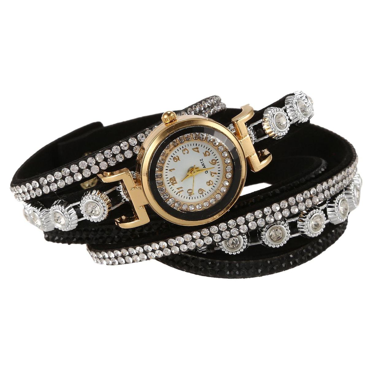 CCQ Brand Women RhineBracelet Watches Ladies Quartz