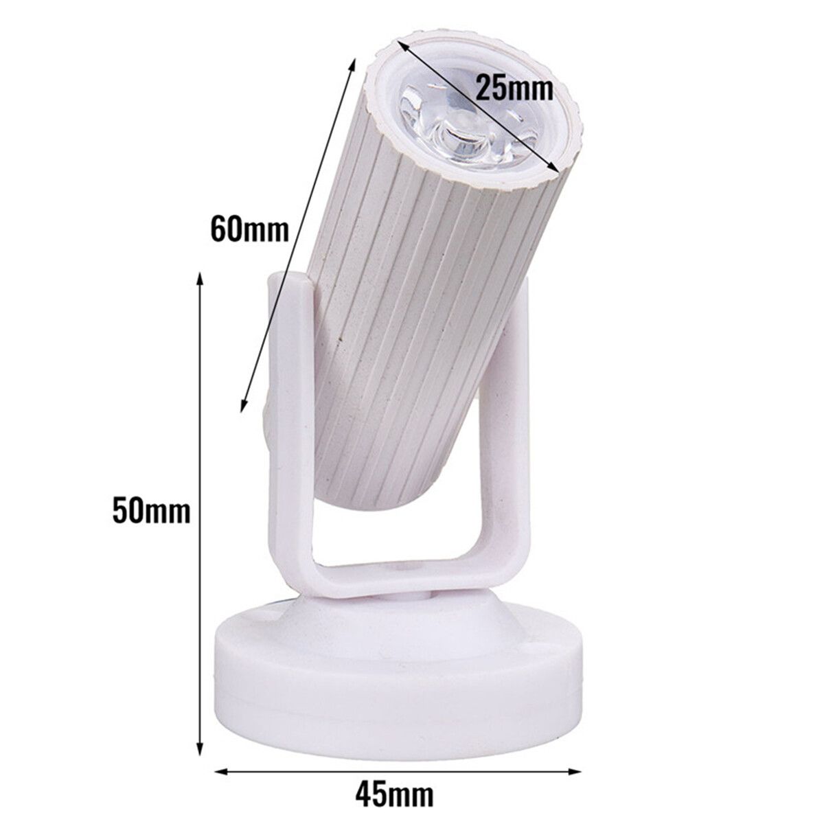 1W AC 85-265V / AC110-240V LED Beam Light Spotlight Lamp Effect Stage Lighting For KTV DJ Bar Music Disco White