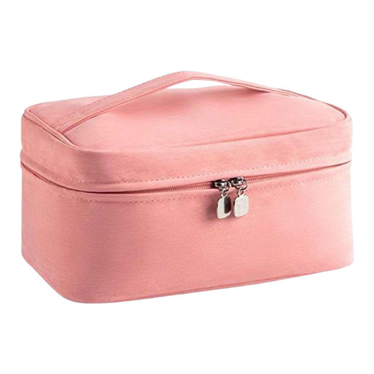 Bag With Detachable Pouch PU Resin For Beauty Eggs Purse PInk