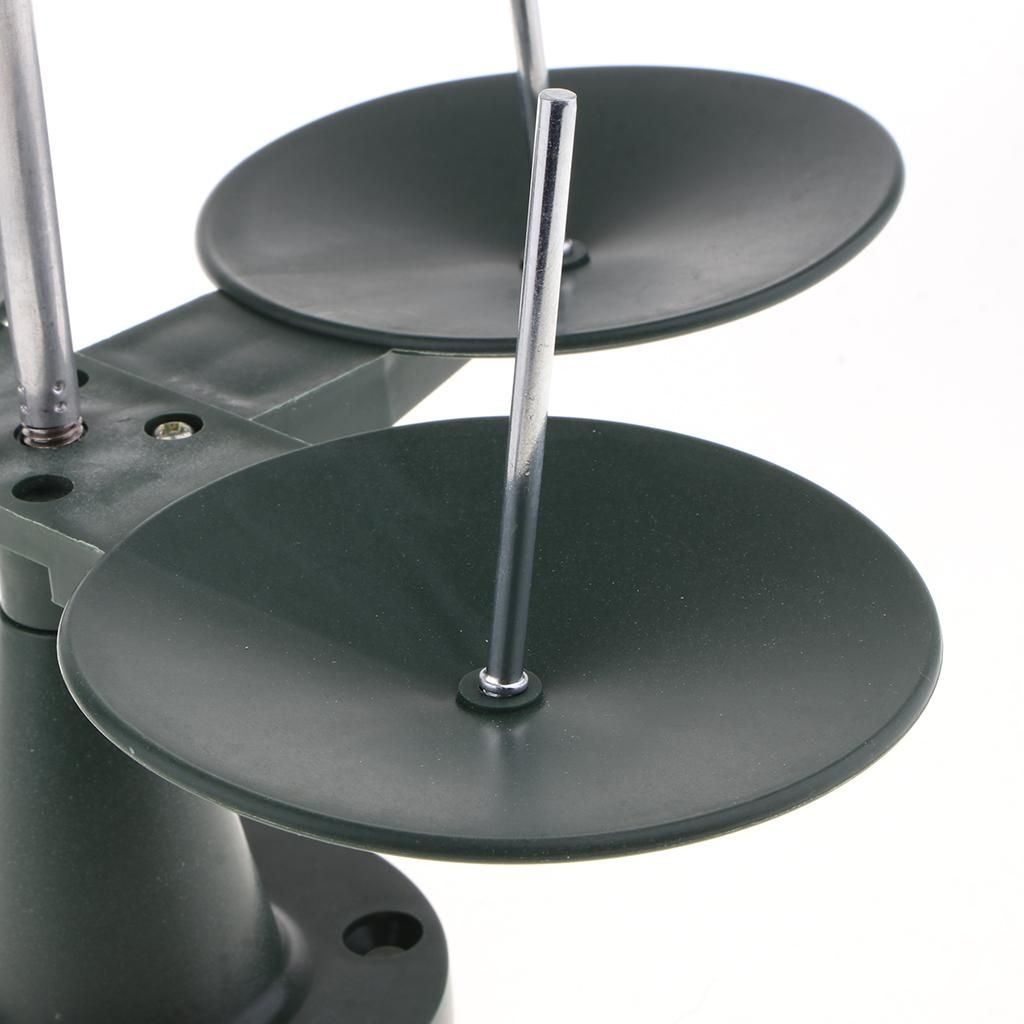 Sewing Machine 3 Spool Thread Stand Holder Base For Overlock