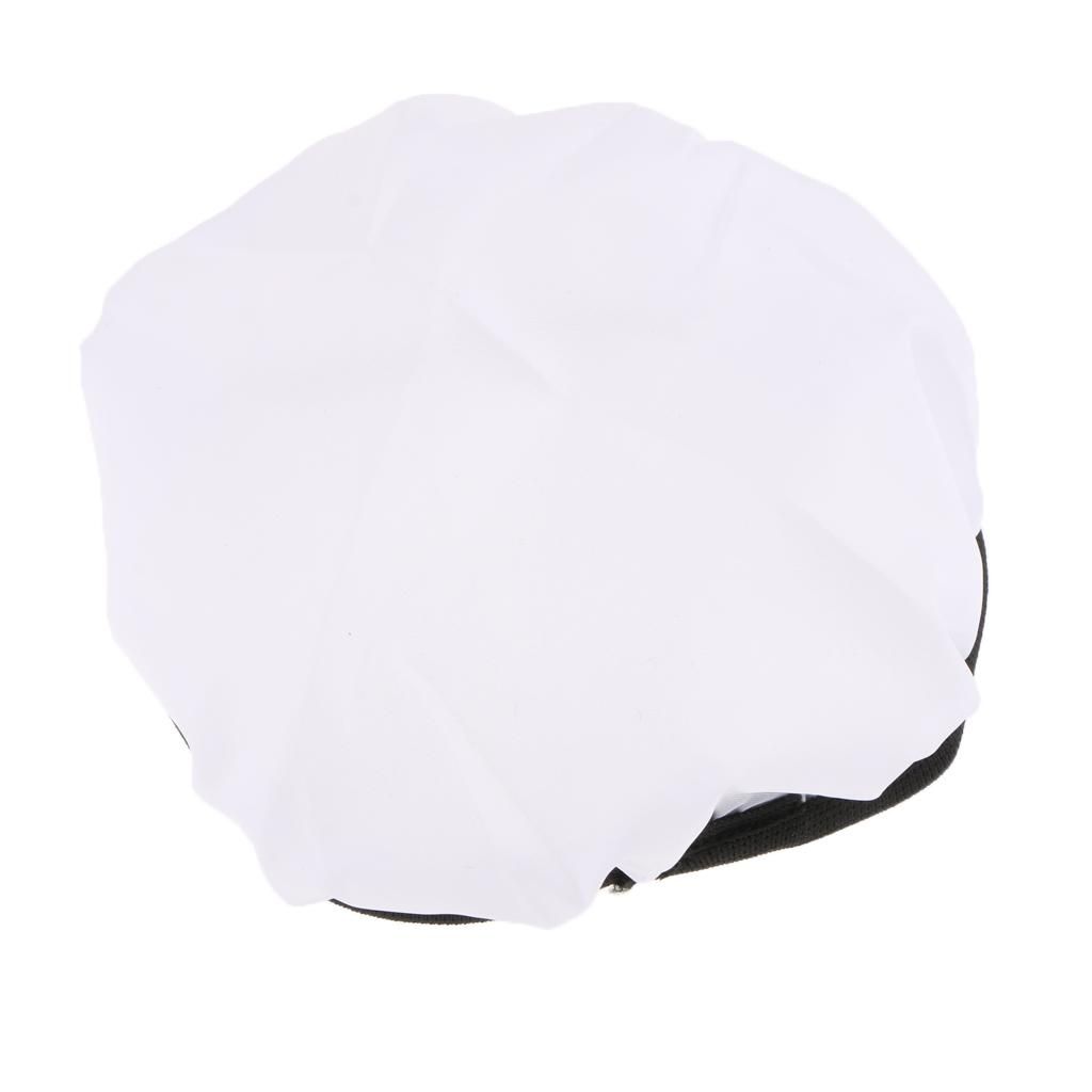 2x 7"/18cm Soft White Diffuser Cover Sock For Studio