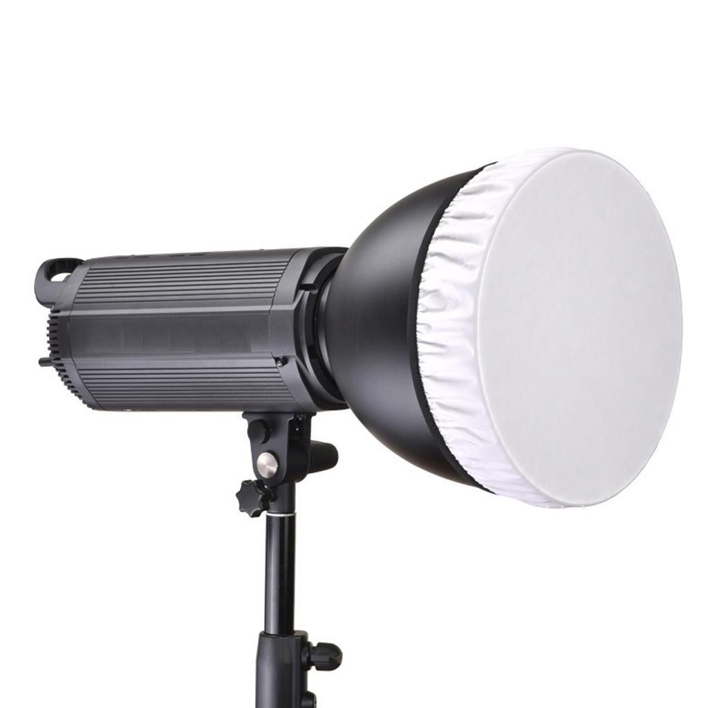 2x 7"/18cm Soft White Diffuser Cover Sock For Studio