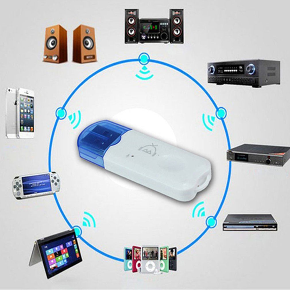 Wireless Audio Adapter USB Bluetooth 2.1 Receiver Audio