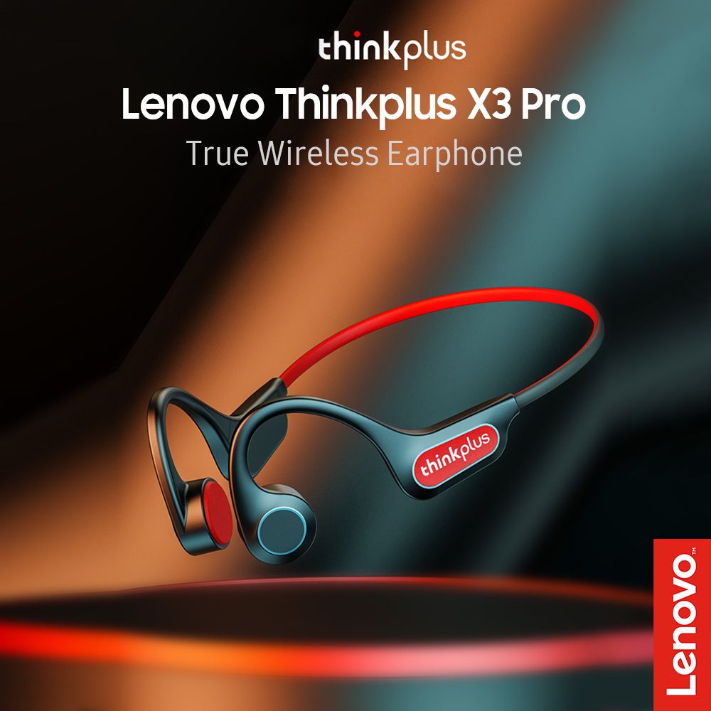 Lenovo X3 Pro True Bone Conduction Earphone Wireless BT5.3