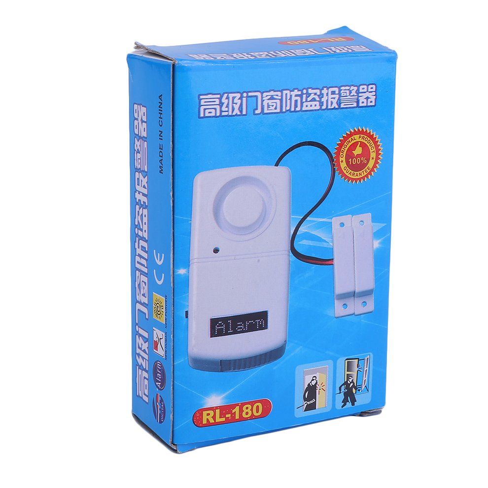 Alarm  R Dete Tor More Than 120dB Alarm Voi E Door Magneti  Alarm System-White