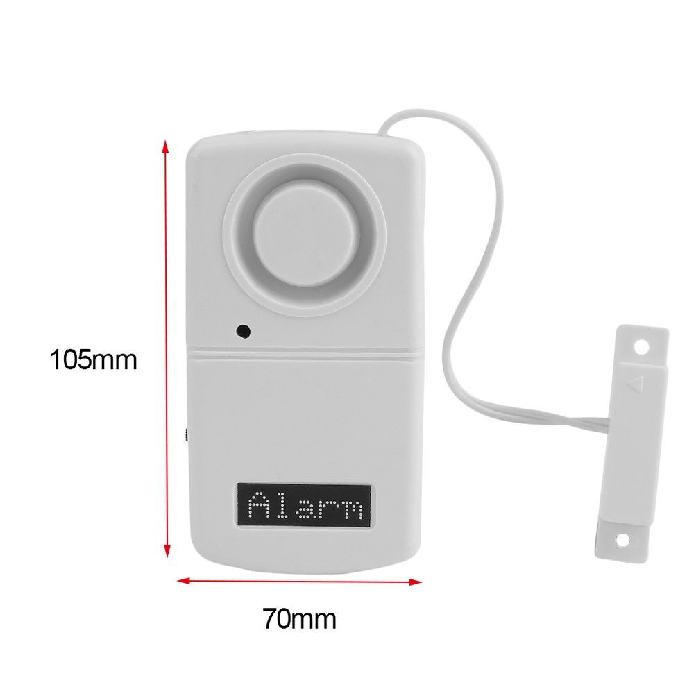 Alarm  R Dete Tor More Than 120dB Alarm Voi E Door Magneti  Alarm System-White