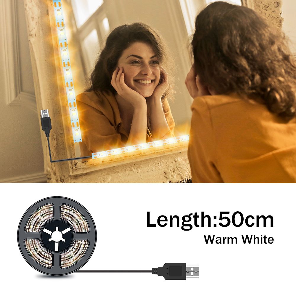 USB Dressing Table Light Wall Lamp LED-50CM Warm White