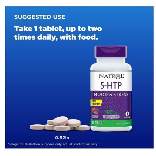 5-HTP  200mg, 30 Tablets Relaxed Mood & Stress