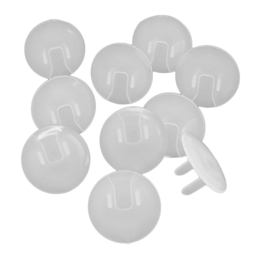 MagiDeal 10Pieces Safety Outlet Plug Covers For Baby Proof Electric