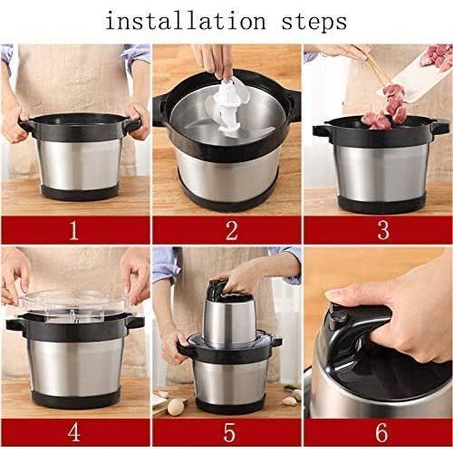 Double Speed Electric Meat Grinder And Yam Pounder