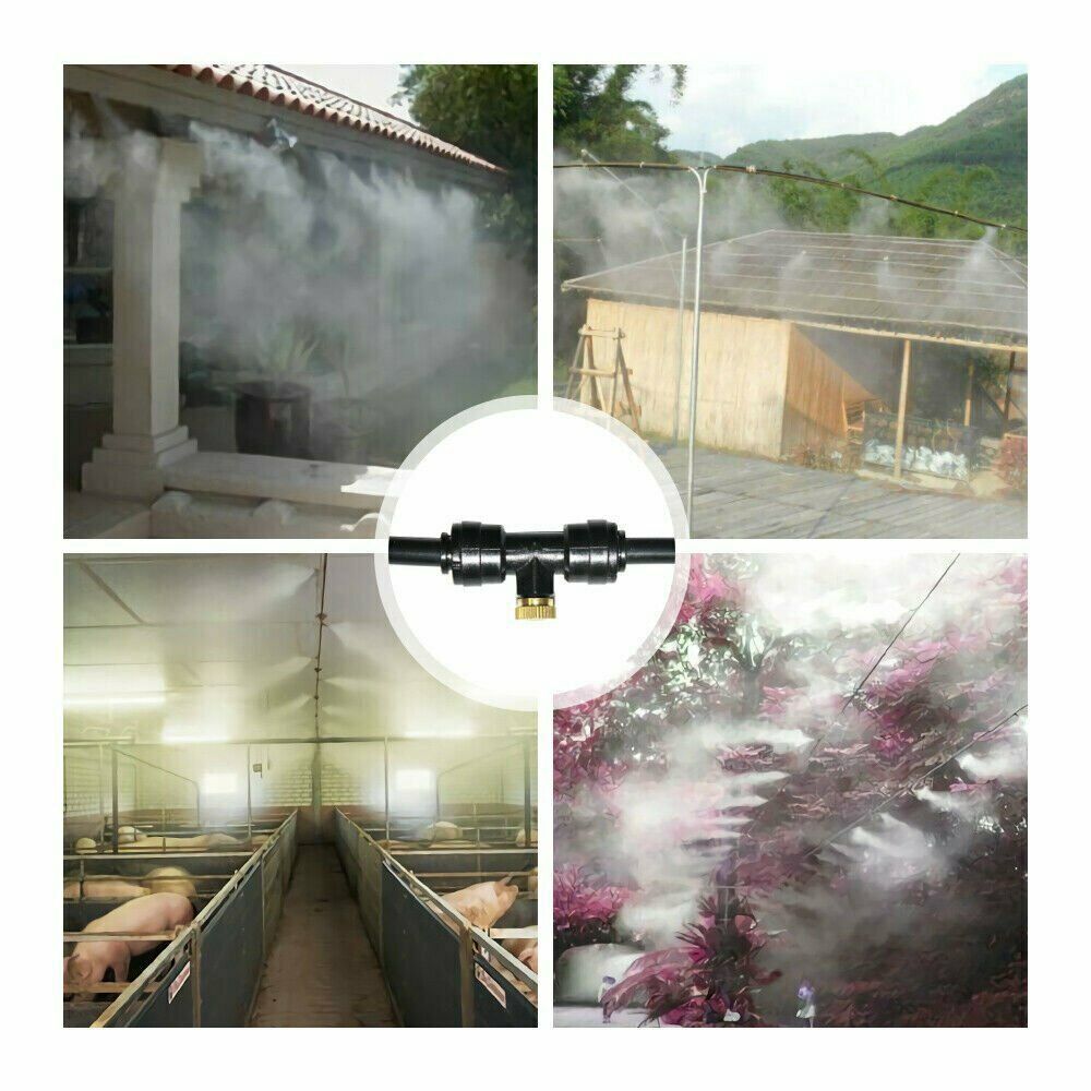10Pcs Irrigation Misting Nozzles Kit Patio