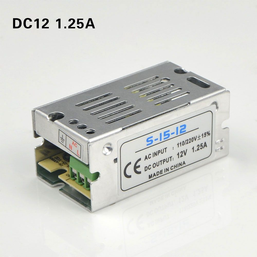 LED Strip Lighting AC 110V 220V To DC 12V 1A 2A 3A 5A 8A