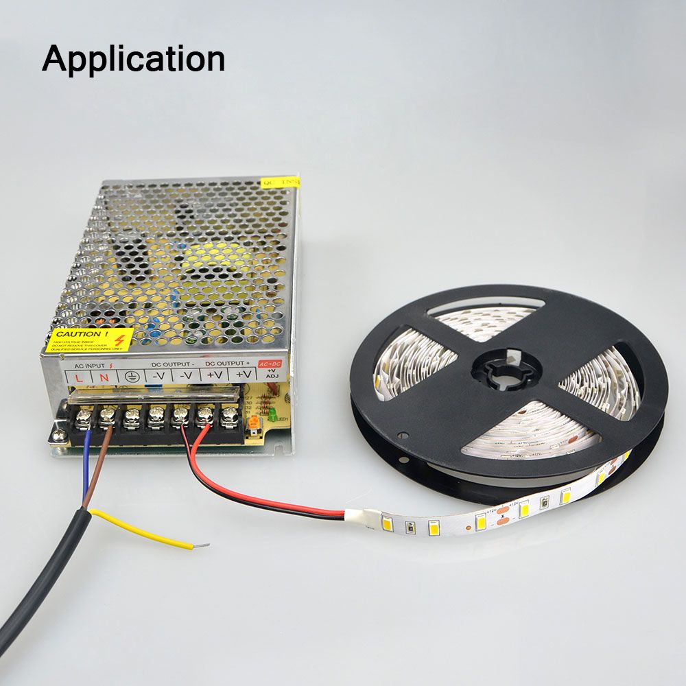 LED Strip Lighting AC 110V 220V To DC 12V 1A 2A 3A 5A 8A