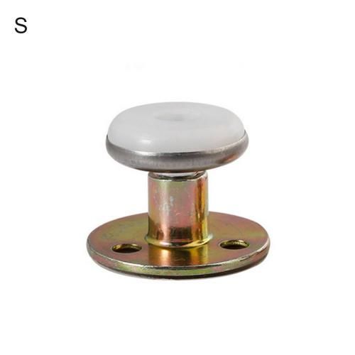 Practical Bed Stabilizer Adjustable Durable Easy To Use Furniture Fixed Bracket Wall Bed Stabilizer Self-adhesive Door Stopper-Antique BrS