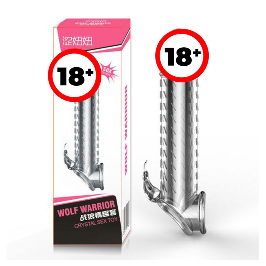 Penis Sleeves Extender Crystal Sex Toy