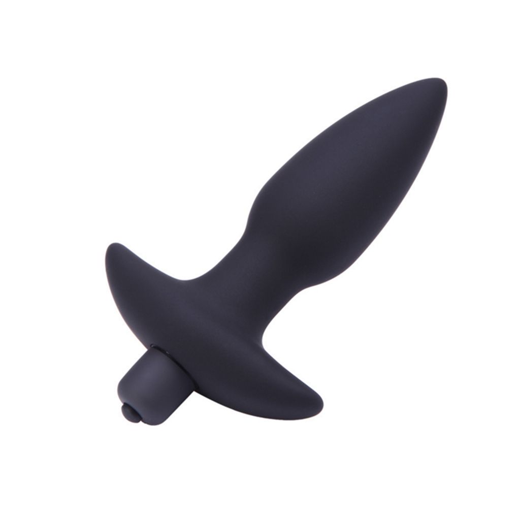 Anal Plug Vibrator 10 Speed Vibrating Silicone Butt Plug Prostate Massager Anal Sex Toy For Couples