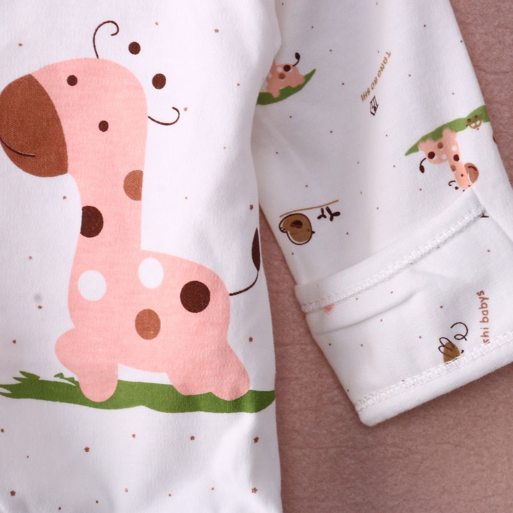 5 Pieces Pajamas Sleeper Set Newborn Infant Unisex