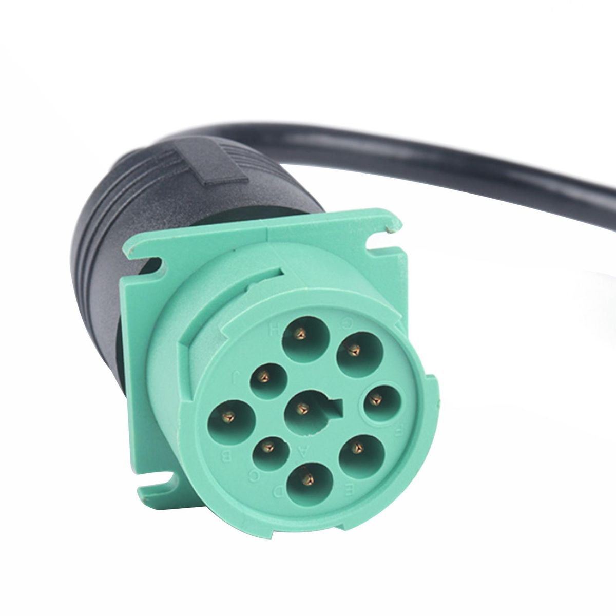 9 Pin to 16 Pin Truck Diagnostic Cable OBD2 Cable Diagnostic Scanner Adapter Cable
