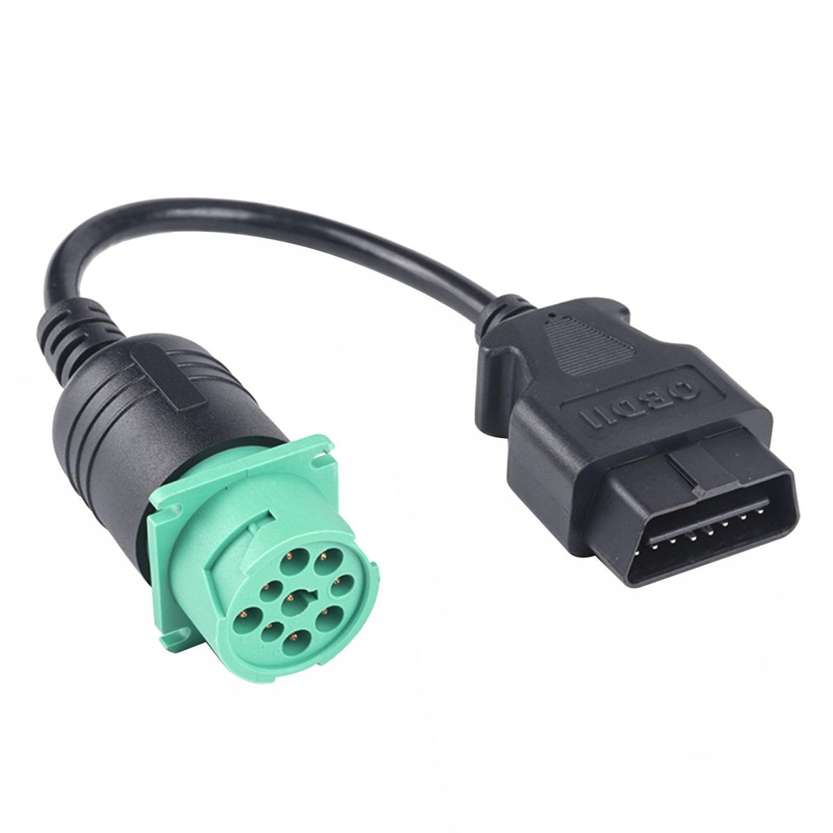 9 Pin to 16 Pin Truck Diagnostic Cable OBD2 Cable Diagnostic Scanner Adapter Cable