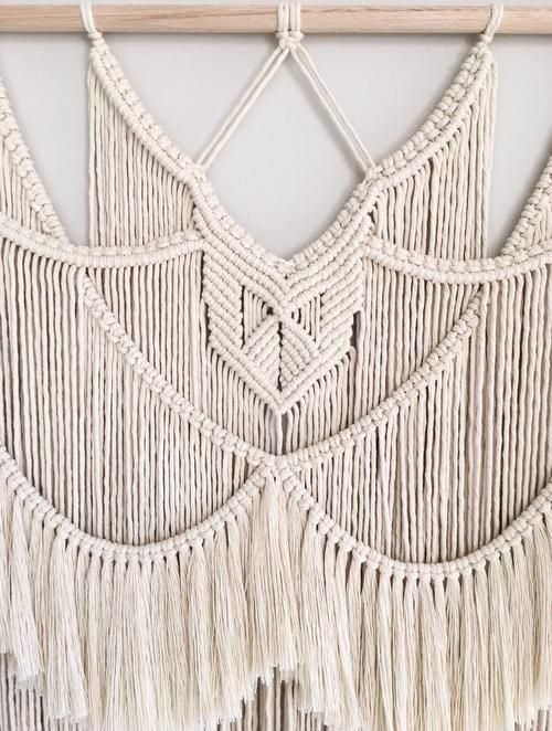 70*70CM Large Macrame Tapestry Wall Hanging Geometric Art Wall Decor Bohemian Home Bedroom Background Chic Handicrafts Woven Tapestry