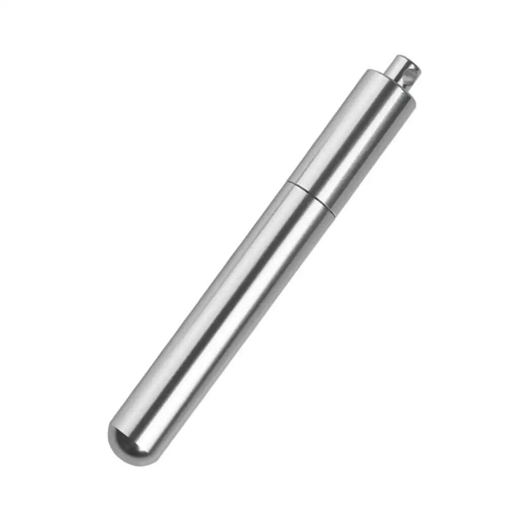 New Stainless Steel Toothpick Set With Portable Toothpick Holder Outdoor Household Travel Seal Storage Container Box Case
