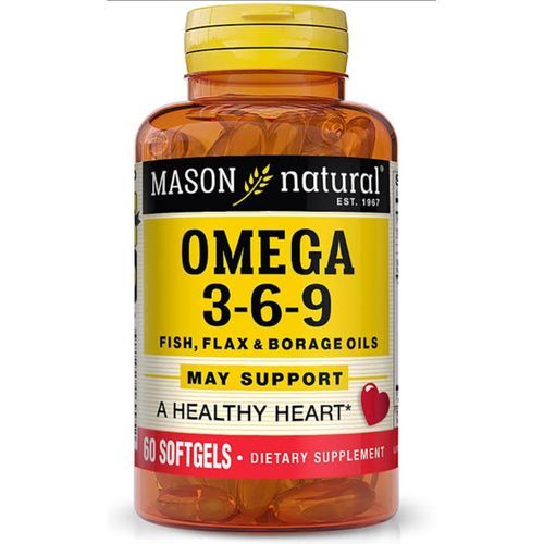 Omega 3, 6, 9 - Fish, Flax And Borage Oils For Healthy Heart