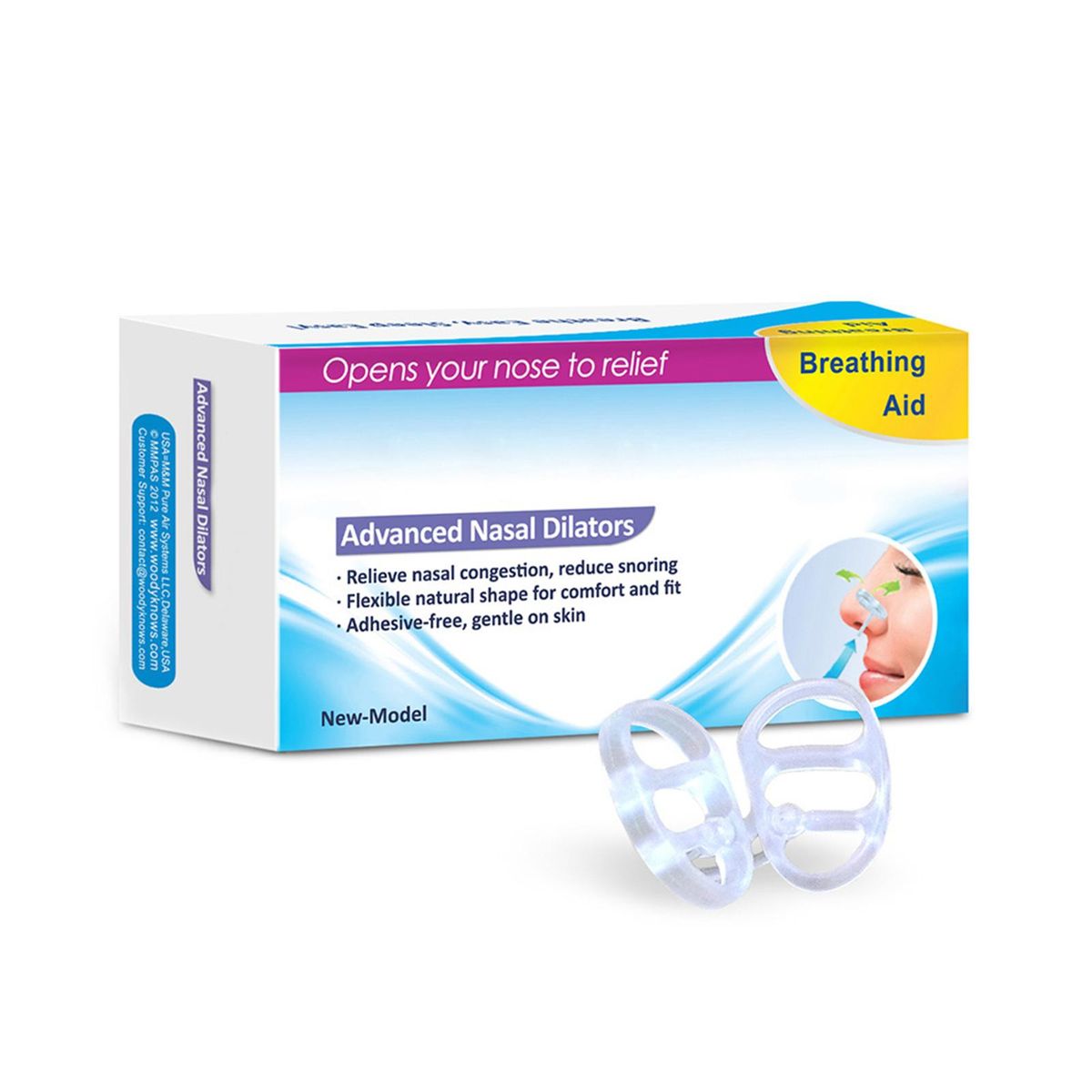 Anti Snoring Nasal Dilators Reduce Snore Nasal Congestion Relief for Better Breathing & Sleeping