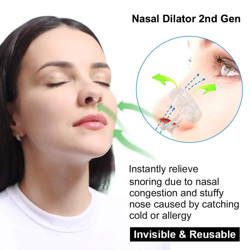 Anti Snoring Nasal Dilators Reduce Snore Nasal Congestion Relief for Better Breathing & Sleeping