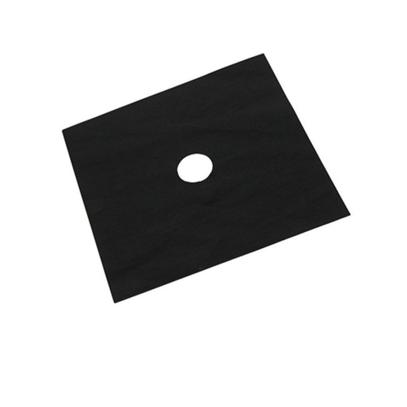 4 Pcs Removable Square Foil Gas Hob Protector Liner Stove