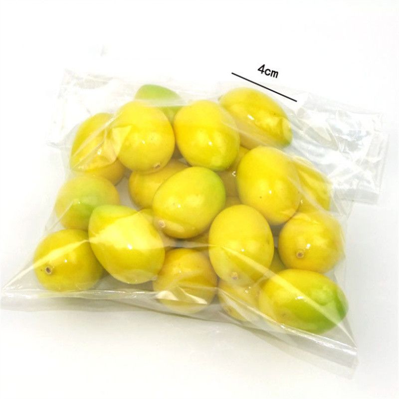20pcs Fruit Banana Pear Mango Fruit Model Props