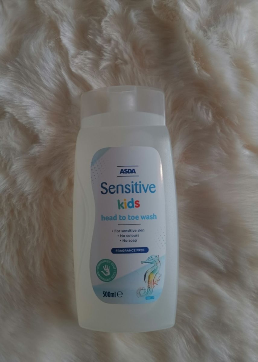 Sensitive Kids Head To Toe Body Wash 500ml
