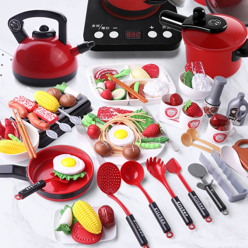 Kitchen Toys Set For Kids Girl Cooking Baby Cutting Fruit
