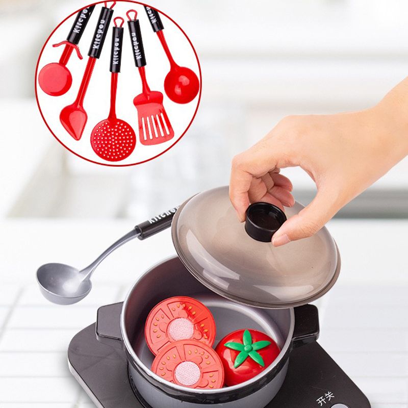 Kitchen Toys Set For Kids Girl Cooking Baby Cutting Fruit