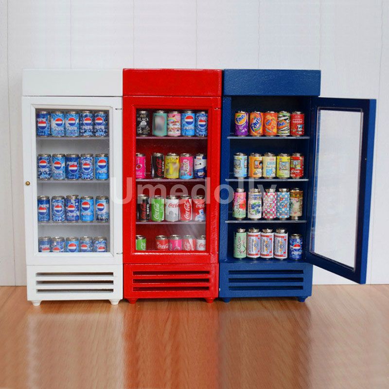 Refrigerator Supermarket 112 MINI Store Dollhouse Miniature