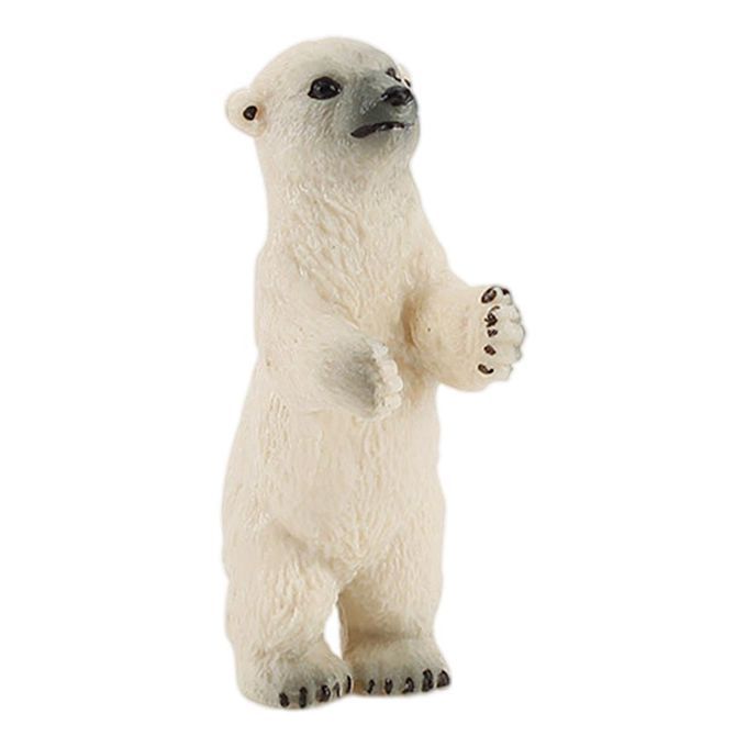Realistic Arctic Animal Figures Polar Bear Model Desktop Baby
