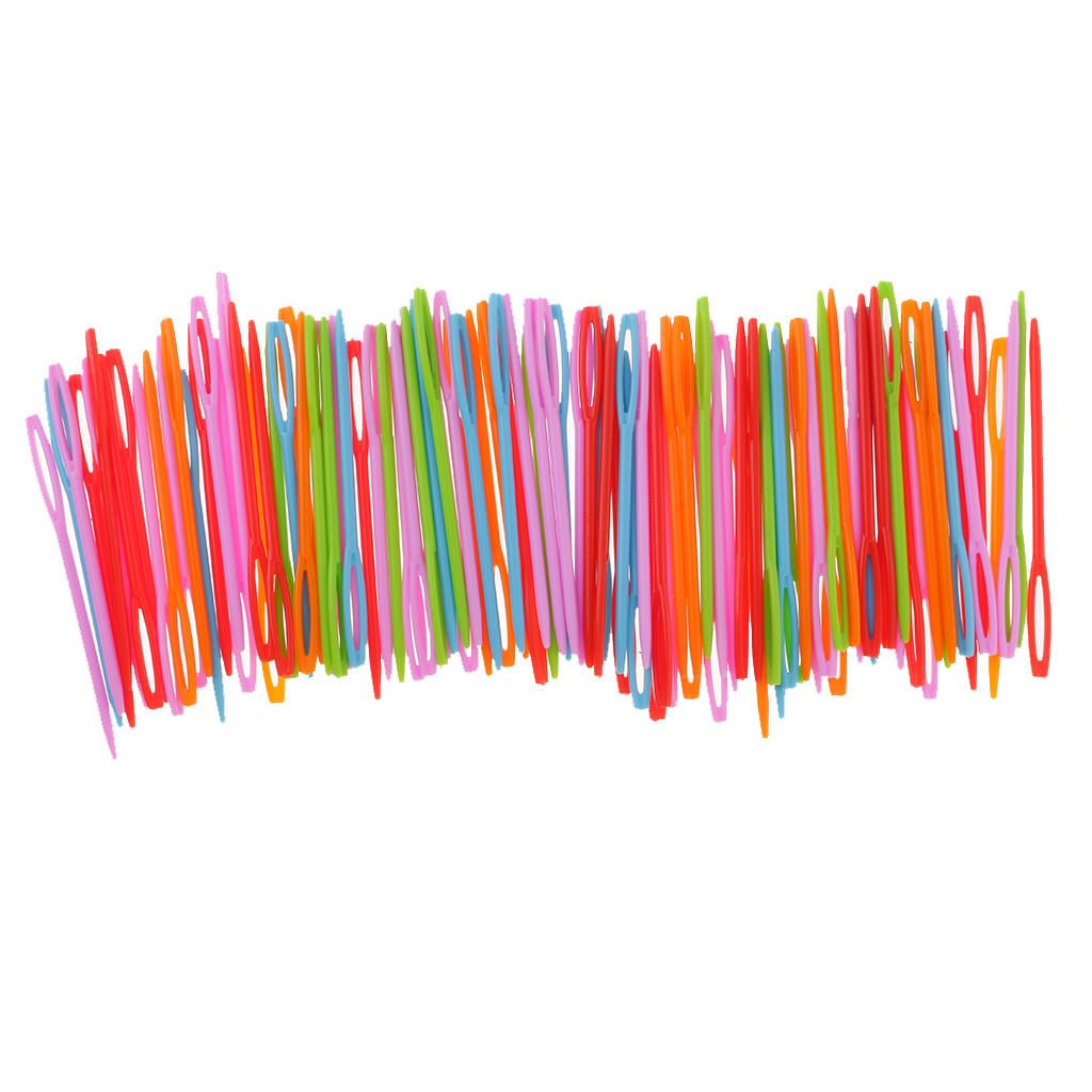 100pcs Colorful  Sewing  Tapestry Wool Yarn Tools Kids