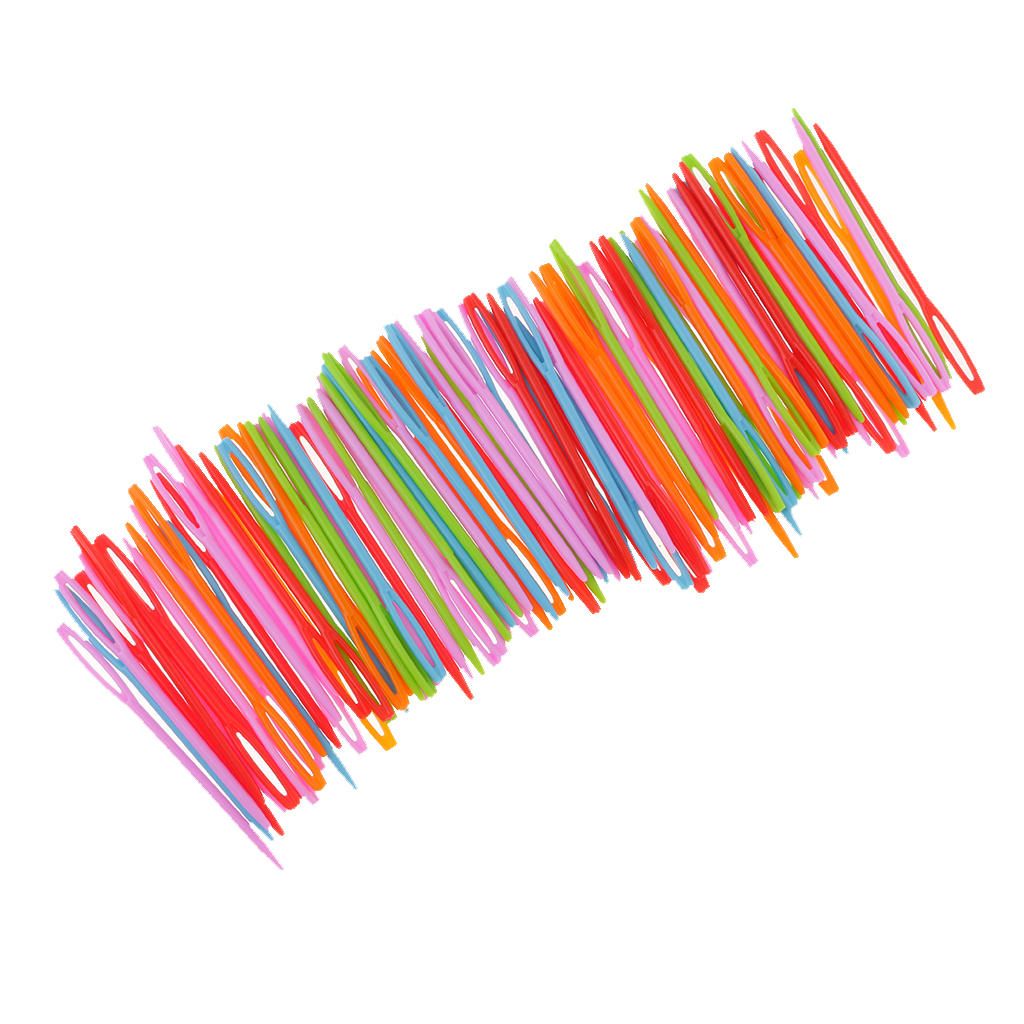 100pcs Colorful  Sewing  Tapestry Wool Yarn Tools Kids