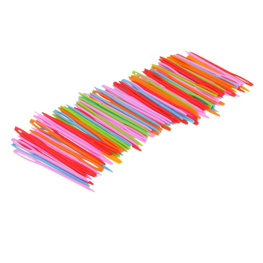 100pcs Colorful  Sewing  Tapestry Wool Yarn Tools Kids