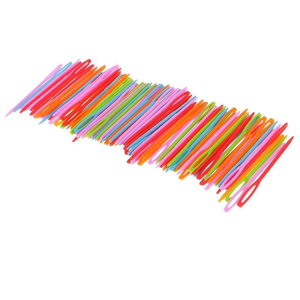 100pcs Colorful  Sewing  Tapestry Wool Yarn Tools Kids