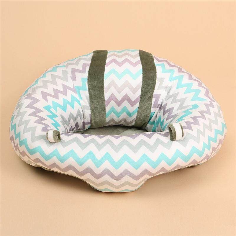 Lovely Nursing Pillow U Shaped Cuddle Baby Seat Infant Safe Dining Chair Cushion Wave Pattern