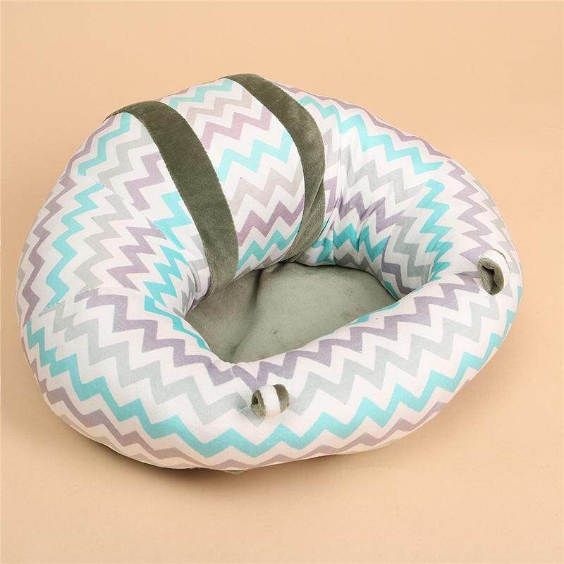 Lovely Nursing Pillow U Shaped Cuddle Baby Seat Infant Safe Dining Chair Cushion Wave Pattern