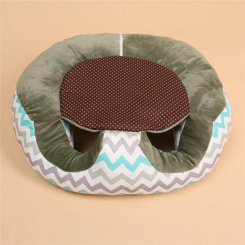 Lovely Nursing Pillow U Shaped Cuddle Baby Seat Infant Safe Dining Chair Cushion Wave Pattern