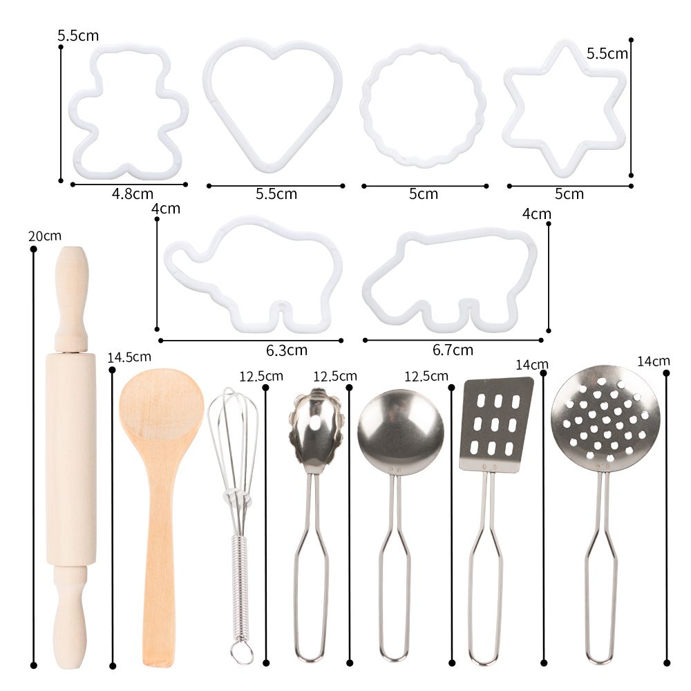 Kids Cooking And Baking Set 18 PCS With Chef Hat Apron Oven