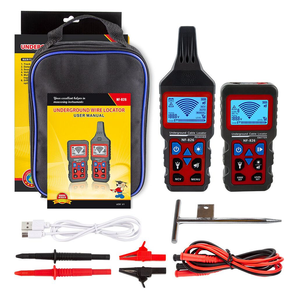 Noyafa NF-826 Wire Tracker Portable Telephone Cable Locator