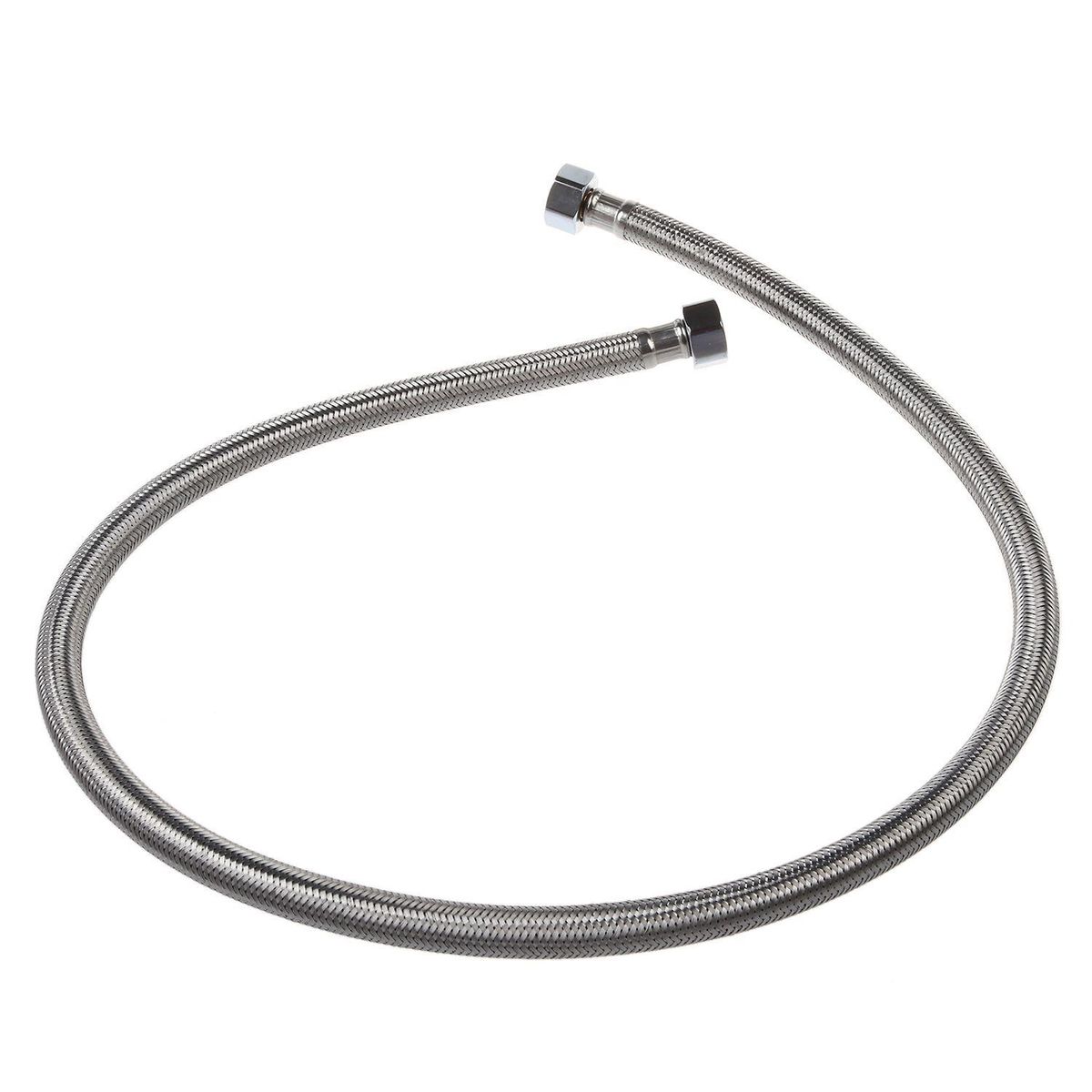 1M Braided Flexible Shower Hose Water Heater Connector Pipe