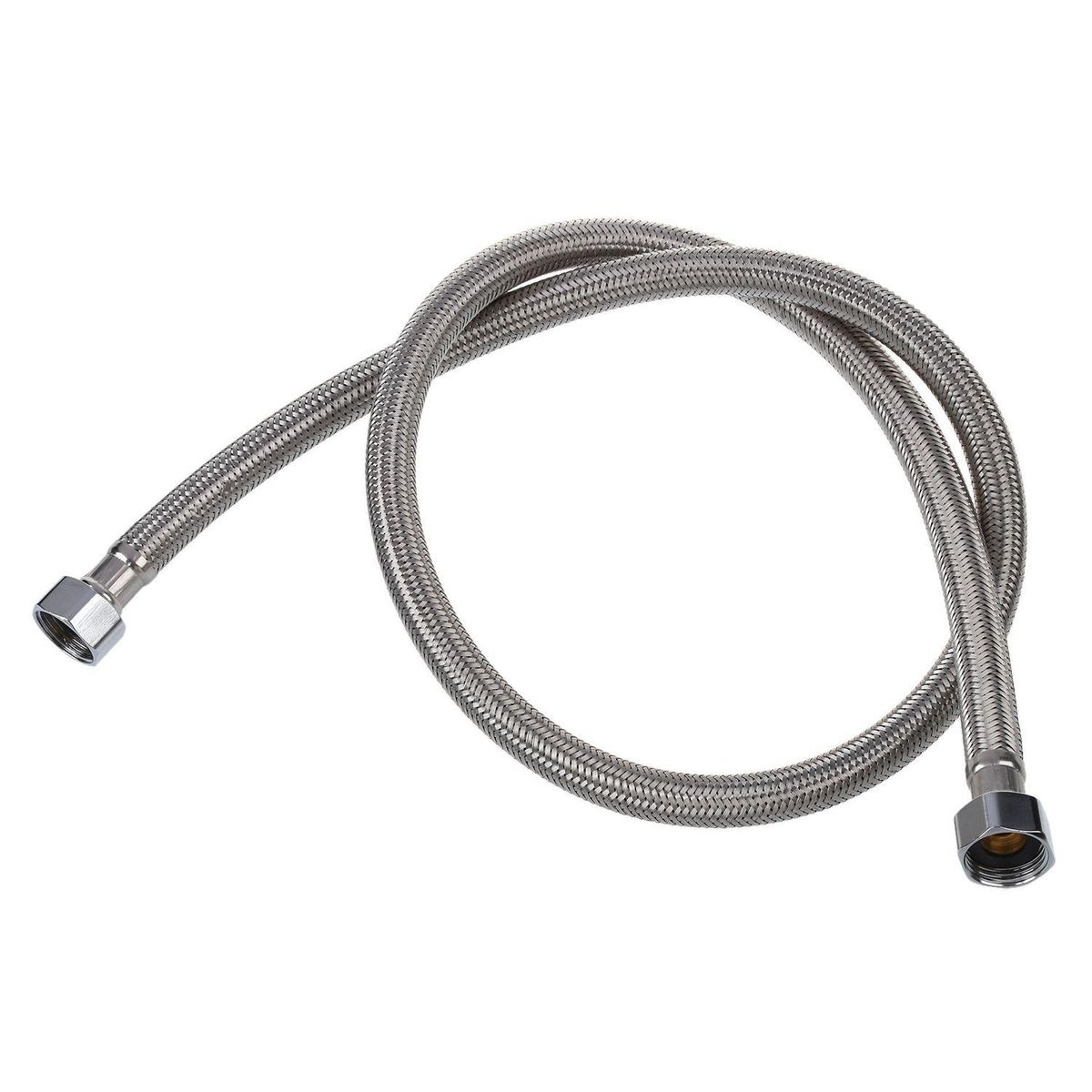 1M Braided Flexible Shower Hose Water Heater Connector Pipe